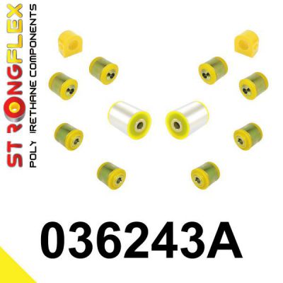 STRONGFLEX 036243A: Rear suspension bush kit SPORT