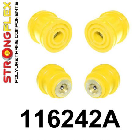 STRONGFLEX 116242A: Rear subframe bush kit SPORT