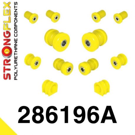 286196A: Front suspension bush kit SPORT - - STRONGFLEX