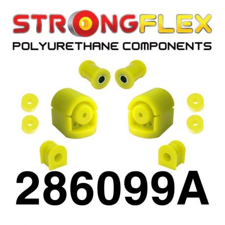 STRONGFLEX 286099A: Set of front suspension polyurethane SPORT