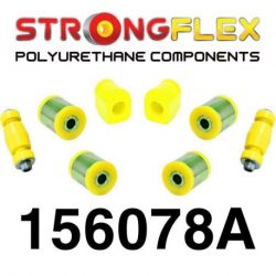 156078A: Front kit suspension polyurethane bushes SPORT