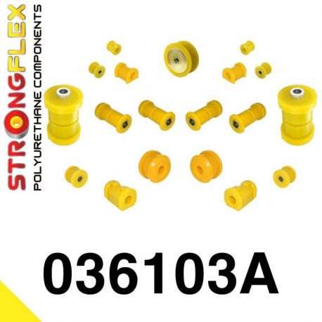 036103A: Full suspension bush kit SPORT - - STRONGFLEX