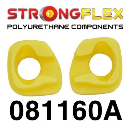 STRONGFLEX 081160A: Engine mount inserts front SPORT
