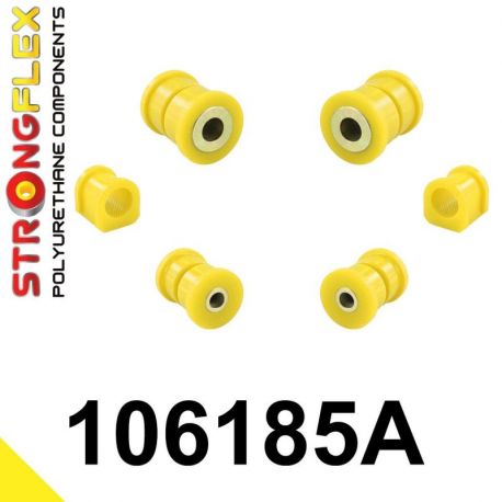 106185A: Front suspension bush kit SPORT STRONGFLEX