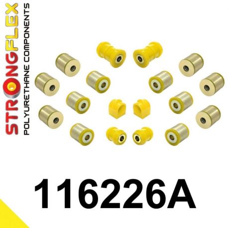 STRONGFLEX 116226A: Rear suspension bush kit SPORT